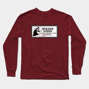 Wizard Video (distressed) Long Sleeve T-Shirt